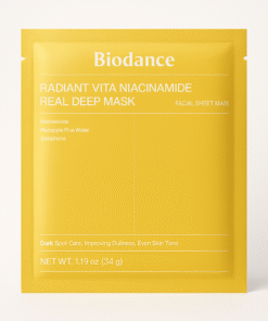 Radiant Vita Niacinamide Real Deep Mask – Masque illuminateur et unifiant