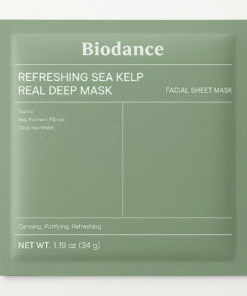 Refreshing Sea Kelp Real Deep Mask – Masque apaisant et purifiant